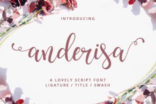 Anderisa: A Delicate Script Font