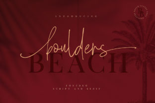 Boulders Beach Duo Font