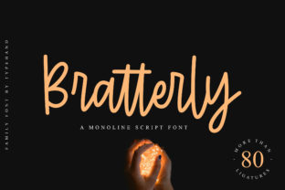 Bratterly: A Script Font for Authentic Design