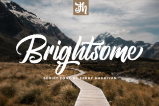 Brightsome Font for Elegant Design