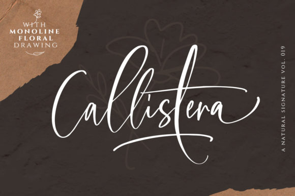 Callistera Font: Elegant Script for Creative Projects