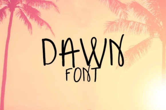 Dawn Font: Elegant Script for Digital Campaigns