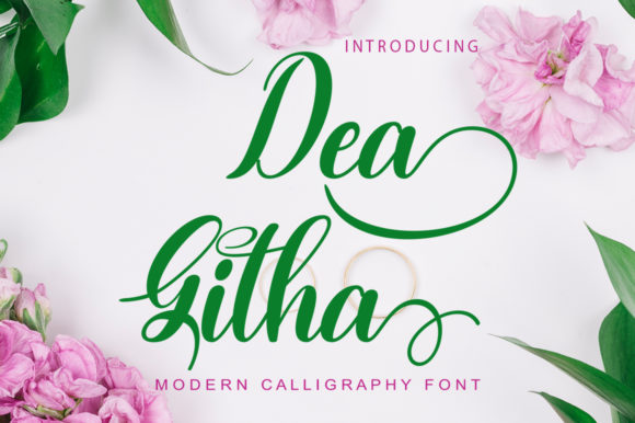 Dea Githa: A Font for Elegant Branding