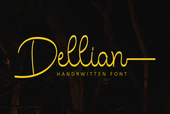Dellian Font: Sweet, Soft, and Stylish