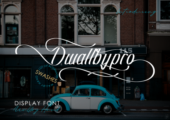 Dwallbypro Font: Elegant Script for Digital Campaigns