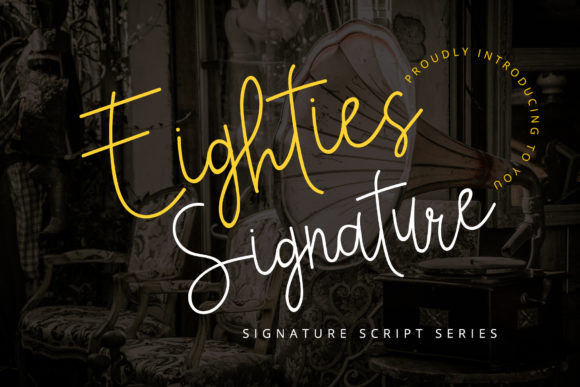 Eighties Signature Font Review