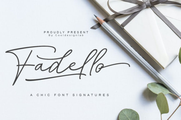 Fadello Font for Creative Projects