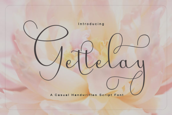 Gettelay Font: Elegant Script for Creative Makers