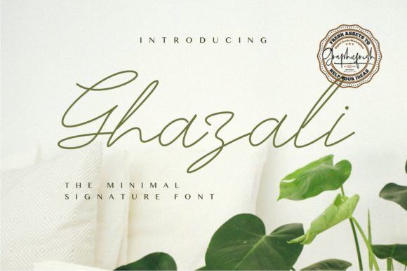 Ghazali Font: Elegant Script for Digital Marketing