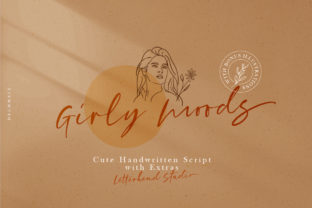Girly Moods Font for Creative Projects