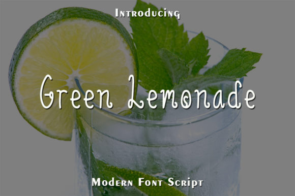 Green Lemonade Font Review