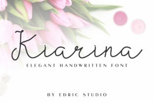 Kiarina: Elegant Script Font for Marketers