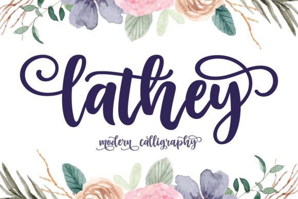 Lathey: A Friendly Font for Creative Campaigns