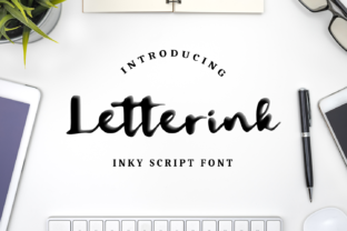 Letterink: A Script Font for Elegant Design