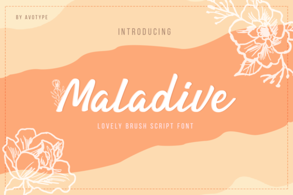 Maladive: A Modern Script Font