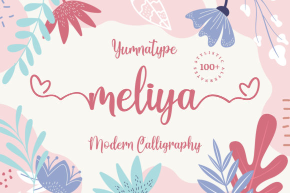 Meliya: A Script Font for Elegant Branding