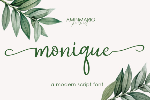 Monique Font: Elegant Script for Creative Makers