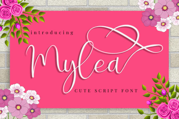 Mylea Font: Elegant Script for Digital Design