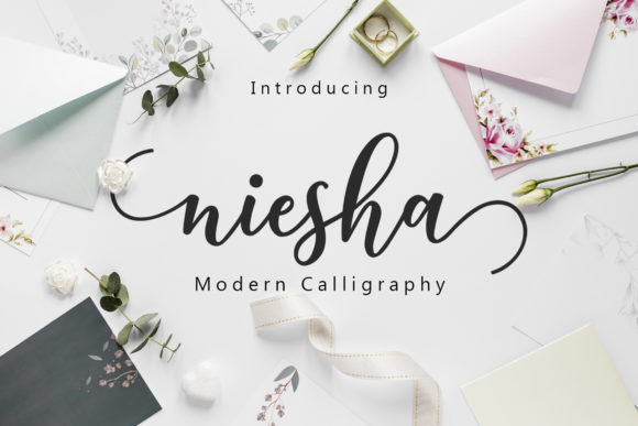 Niesha Font for Web Design