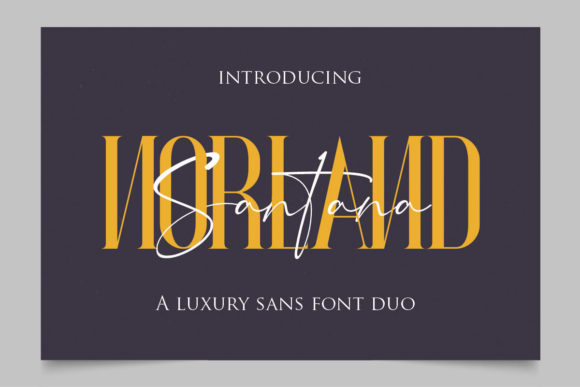Norland Santana Font Review