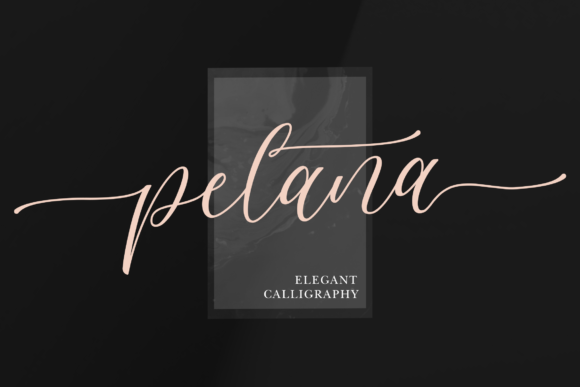 Pelana: A Stylish Script Font for Campaign Design