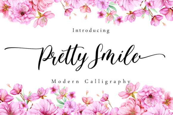 Pretty Smile Font for Elegant Design
