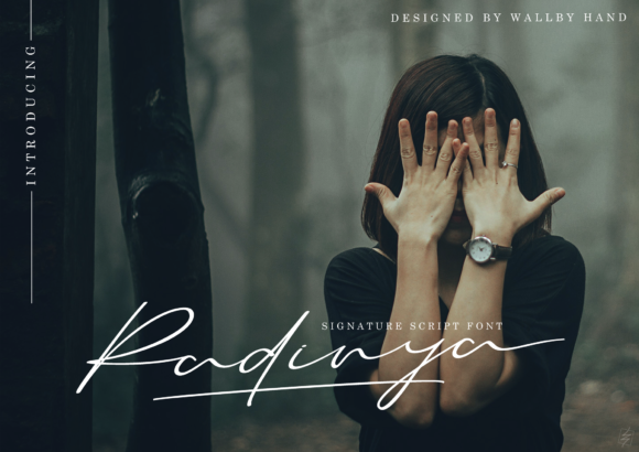 Radinya: A Script Font for Elegant Web Design