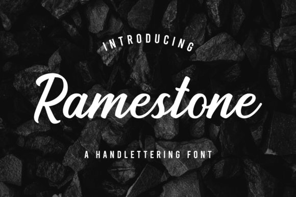 Ramestone Font for Creative Campaigns