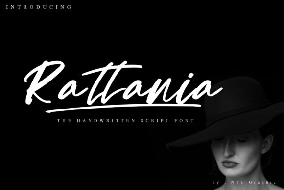 Rattania Font for Creative Design