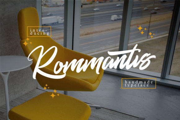 Rommantis: A Script Font for Business Branding