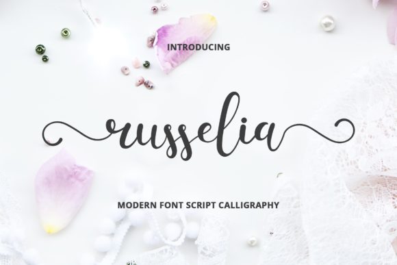 Russelia Font for Creative Campaigns