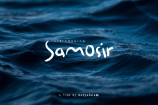 Samosir: A Modern Script Font