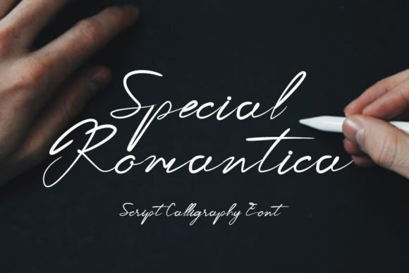 Special Romantica Font for Web Design