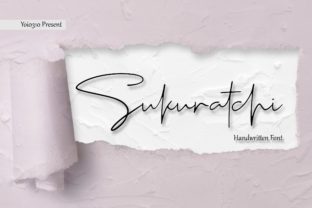 Sukuratchi: A Premium Script Font