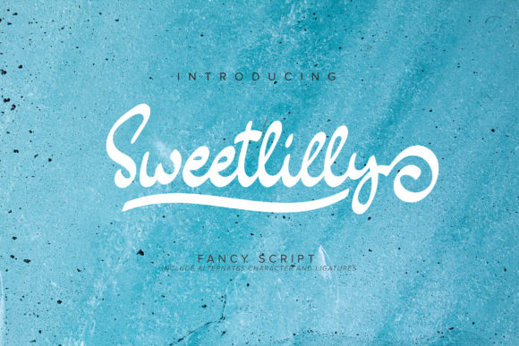 Sweetlilly Font for Creative Makers